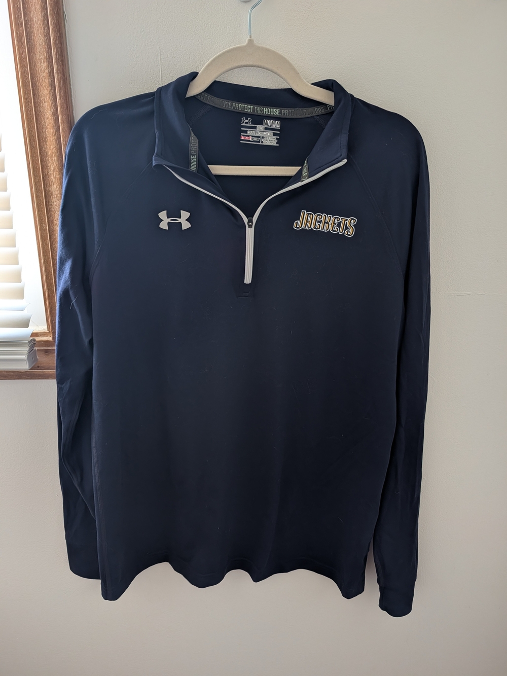 Under Armour Navy Blue Jackets 1/4 Zip Pullover